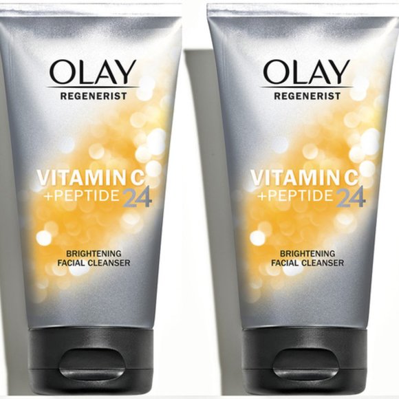 OLAY Other - 2 Olay Regenerist  Vitamin C + Peptide 24 Brightening Facial Cleanser 5 oz. each